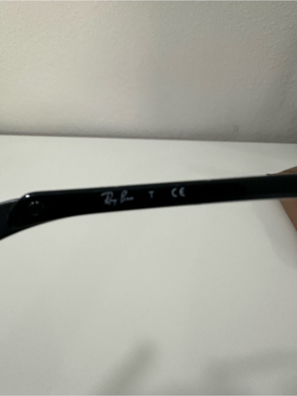 Ray-Ban Black Frame Sunglasses with Dark Green Lenses - Picture 3 of 5